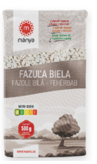 Fazuľa biela 500g Mánya