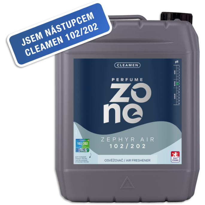 CLEAMEN 102/202 PERFUME ZONE Zephyr air 5L