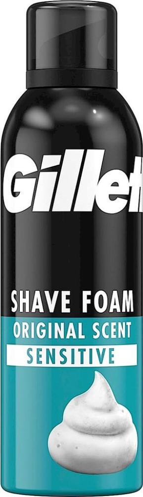 Gillette pena na holenie 200ml Sensitive