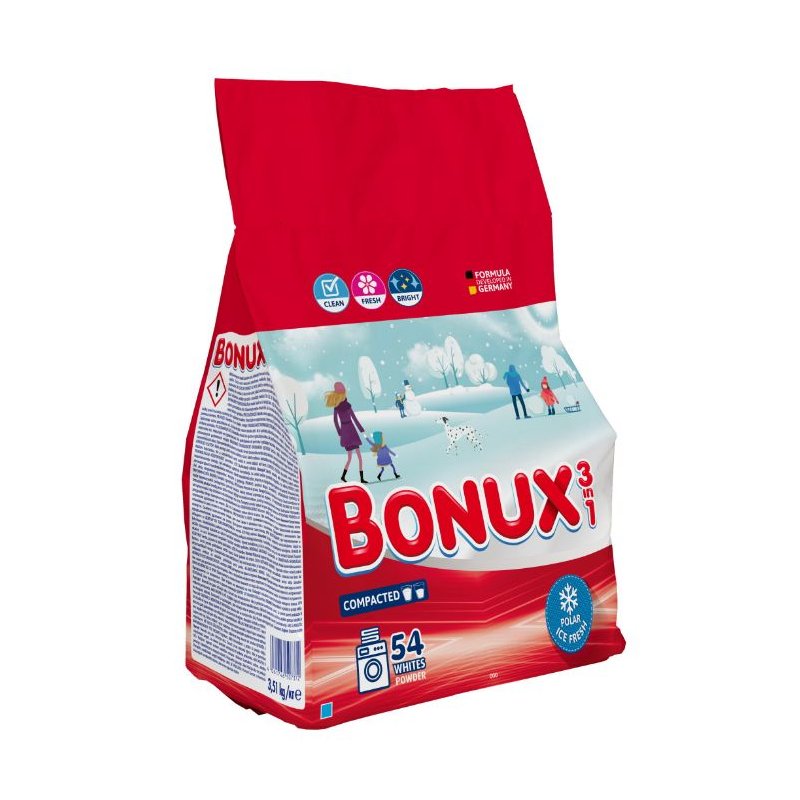 Bonux prášok 3,51kg (54PD) Ice fresh