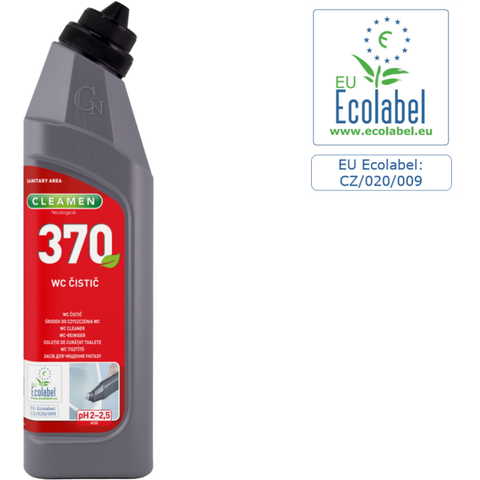 CLEAMEN 370 WC čistič 750ml