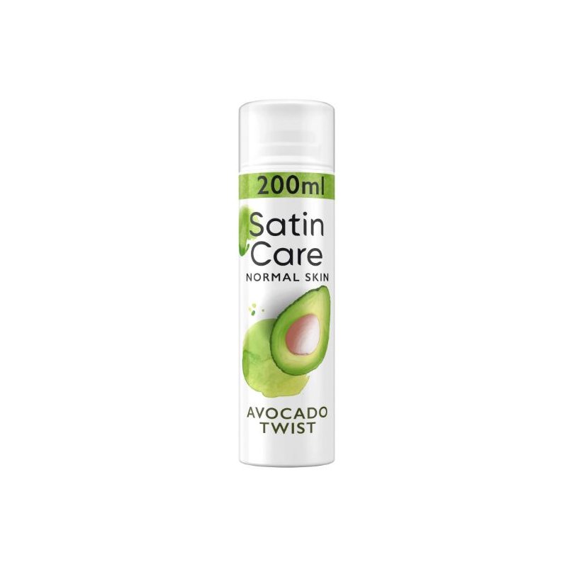 Gillette gél na holenie 200ml Satin Care Avocado
