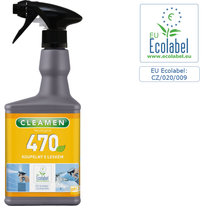 CLEAMEN 470 kúpeľne s leskom 550ml