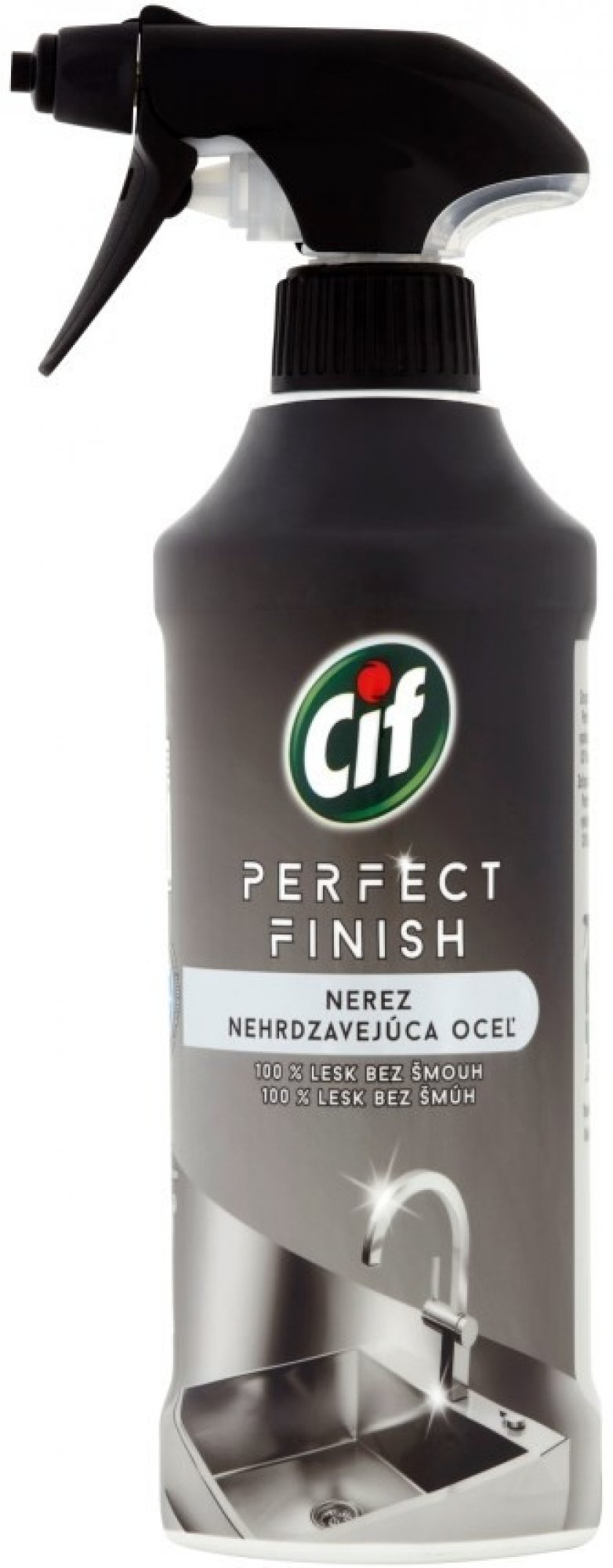 CIF Perfect finish Inox na lesklý povrch 435 ml