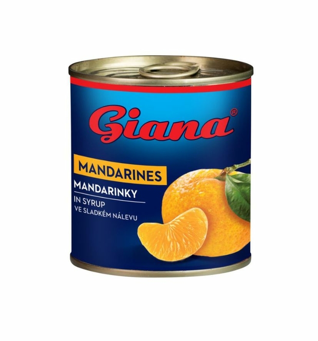Kompót mandarínky 850ml/820g GIANA