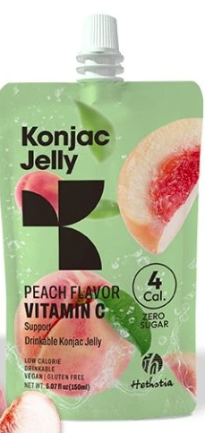 Konjac Jelly Broskyňa 150ml nízkokalorický dezert