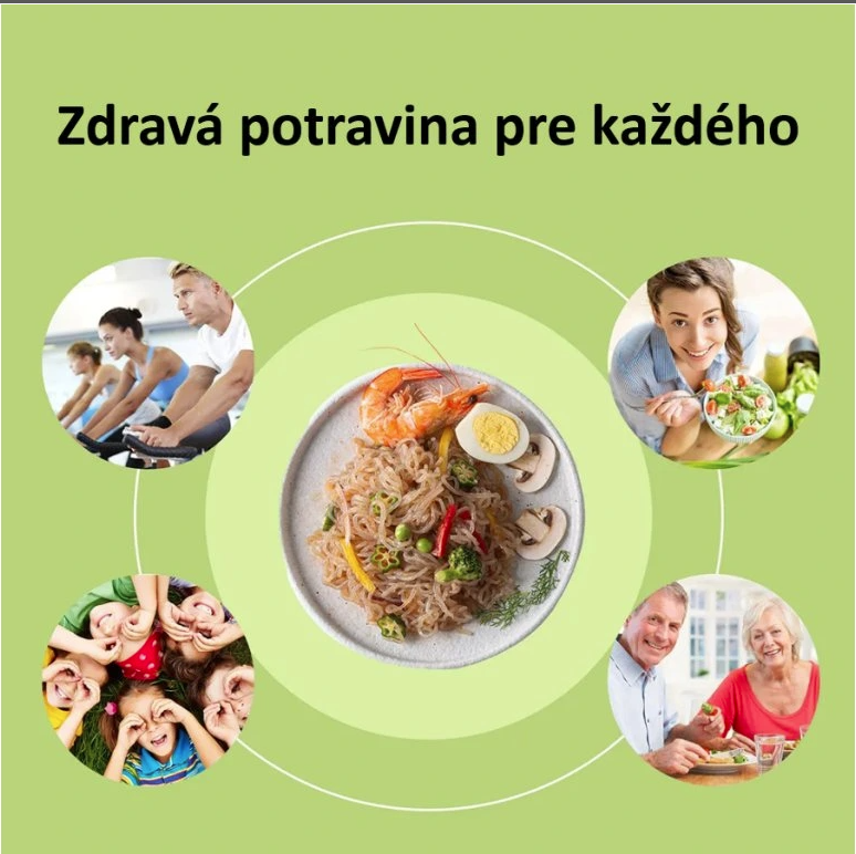 Konjakové špagety v balení 250g