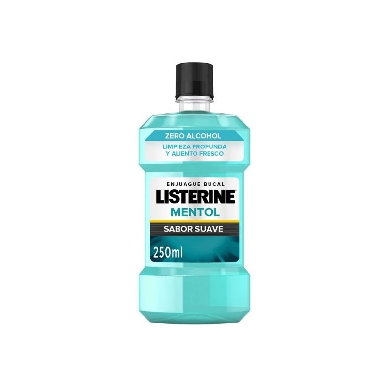 LISTERINE ústna voda 250ml Mentol zero Alcohol