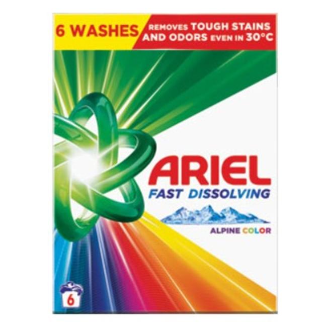 Ariel prášok 330g (6 PD) color