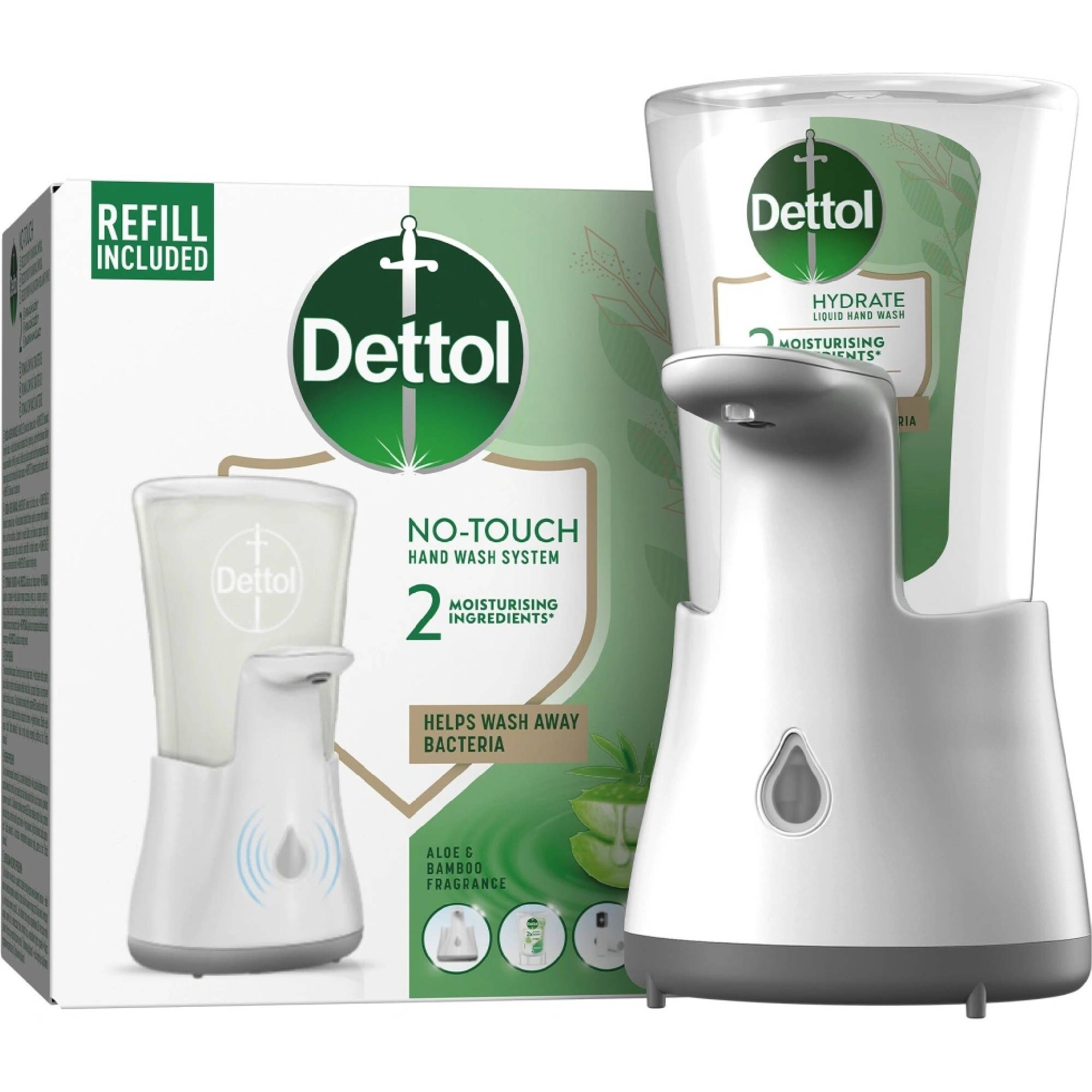 Dettol bezdotykový dávkovač mydla strojček+250ml NN Aloe vera