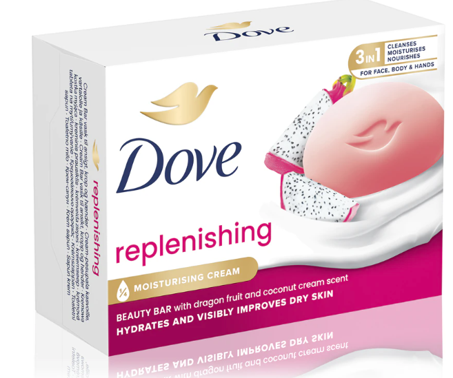 Dove mydlo 90g Replenishing dragon fruit