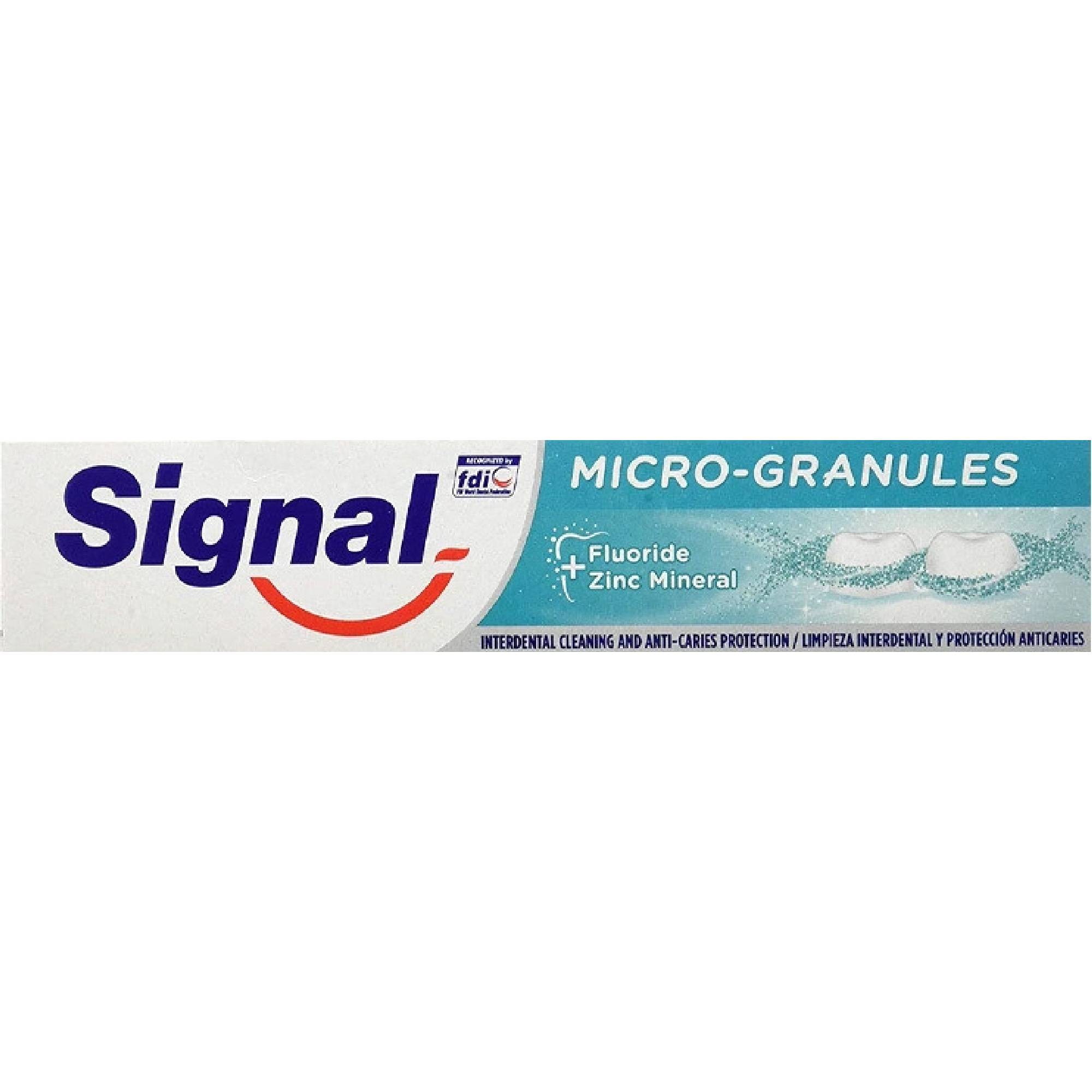 Zubná pasta Signal Micro-granules 75ml