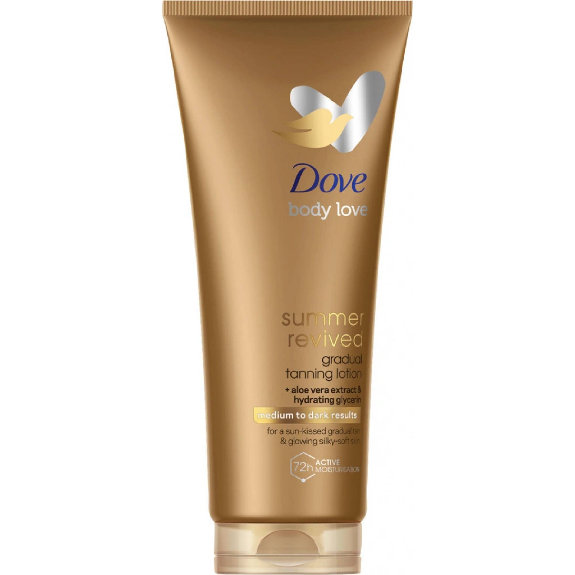 Dove telové mlieko samoopalovacie 200ml Summer Revived Dark