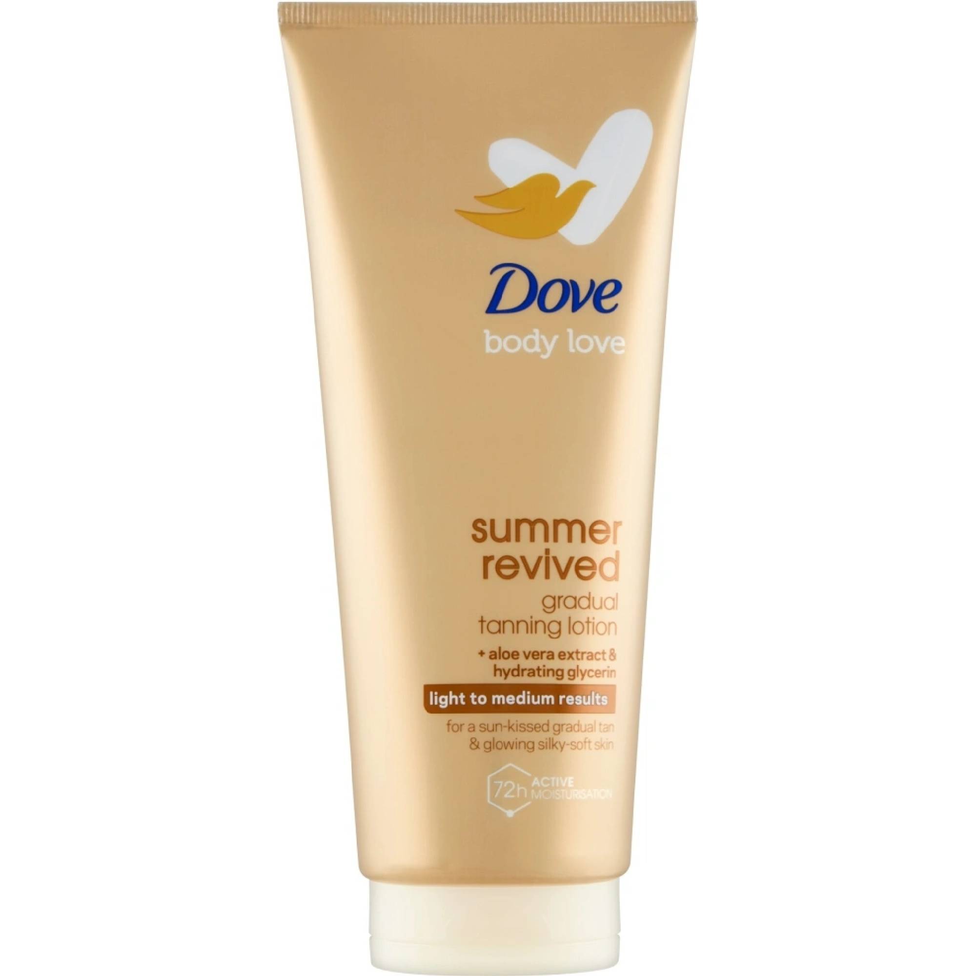 Dove telové mlieko samoopalovacie 200ml Summer Revived Light