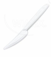Nôž PP viac použití 18,5cm (50ks) biely