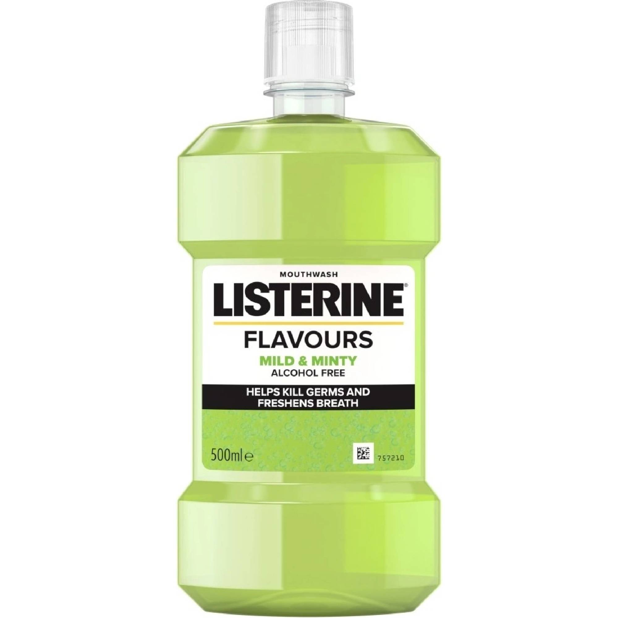 LISTERINE ústna voda 500ml Mild& Minty