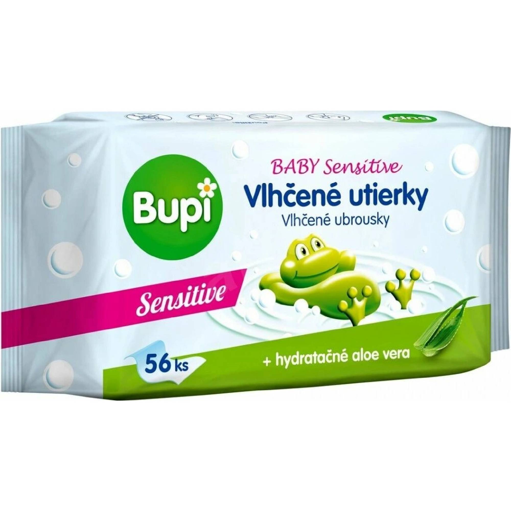 Bupi detské vlhčené obrúsky 56ks Sensitive