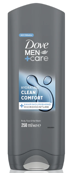 Dove sprchový gél 250ml MEN+CARE Clean comfort