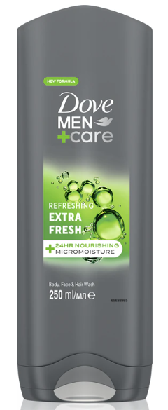 Dove sprchový gél 250ml MEN+CARE Extra fresh