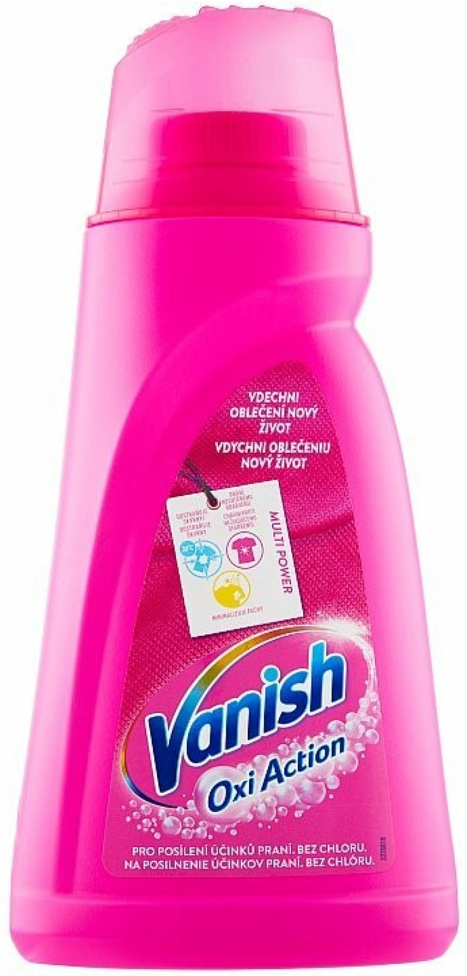 Vanish Oxi Action Liquid tekutý odstraňovač škvŕn 1 l
