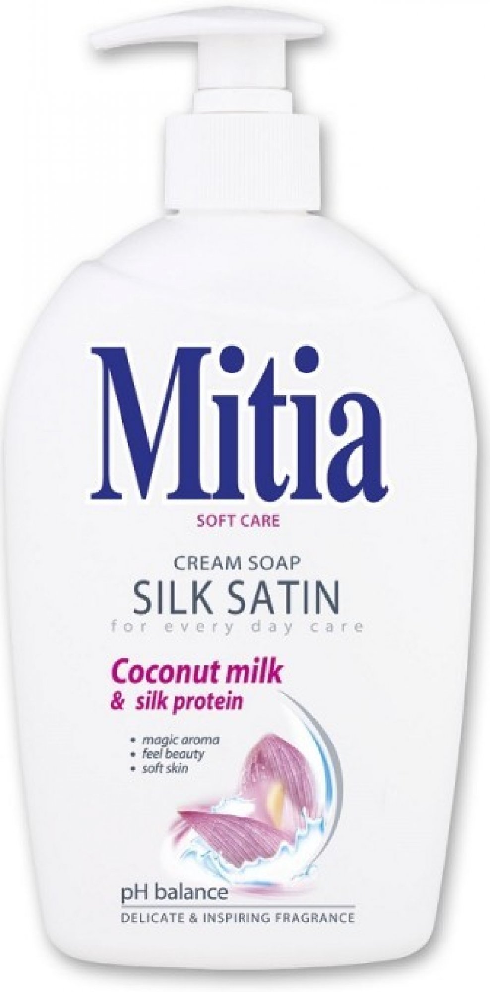 Mitia Silk Satin tekuté mydlo dávkovač 500 ml
