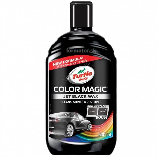 Turtle wax leštenka color magic plus BLACK 500 ml