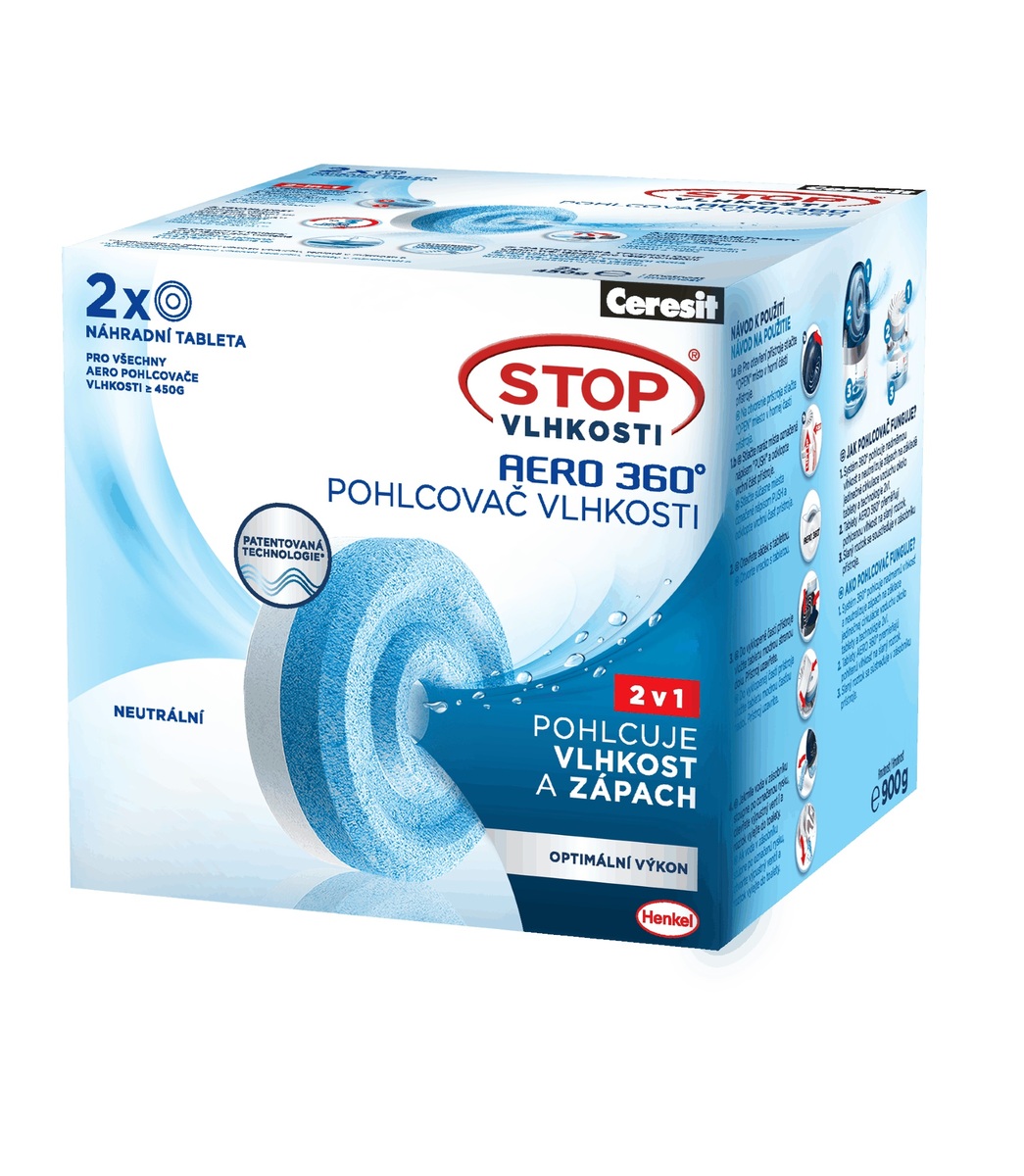 CERESIT AERO stop vlhkosti NN 2x450 g