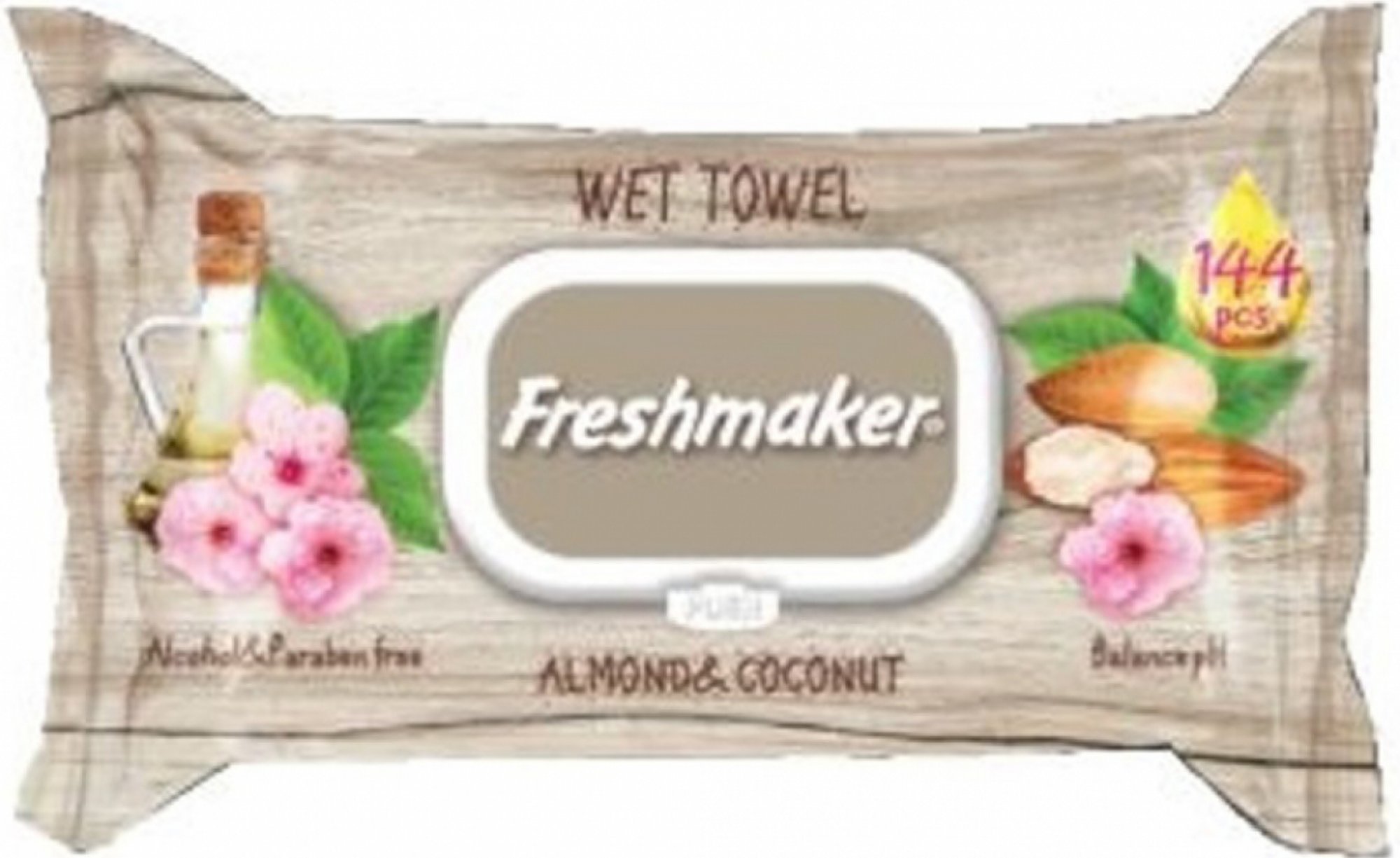 Freshmaker vlhčené utierky 144 ks