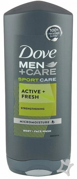 Dove sprchový gél 250ml MEN+CARE ACTIVE FRESH