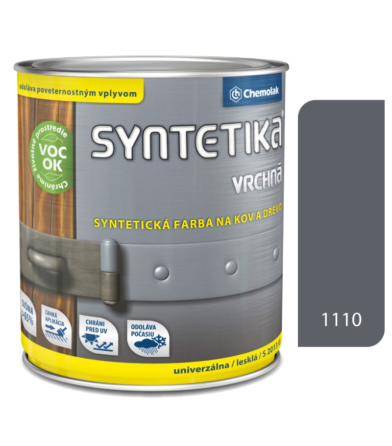 Syntetika S2013U/1110 tmavošedá 2,5l vrchná farba