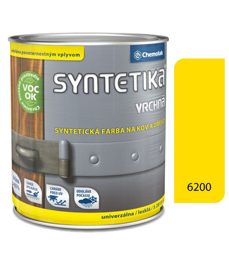Syntetika S2013U/6200 Žltá 2,5l vrchná farba