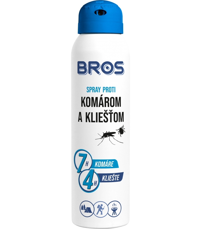 BROS spray proti komárom a kliešťom 90ml