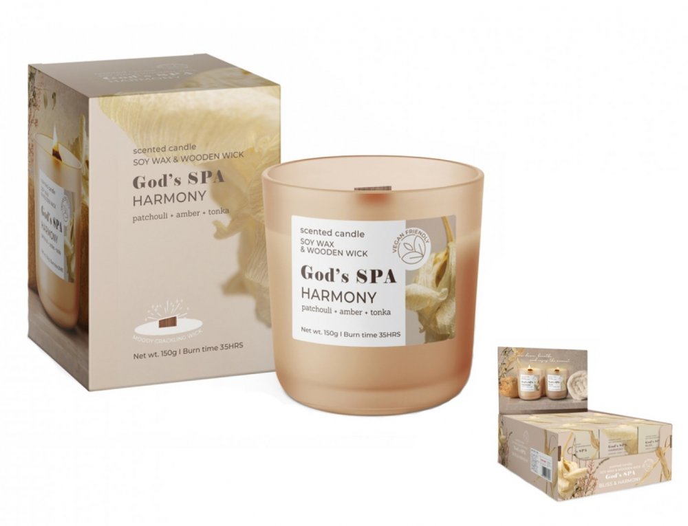 Bartek Sviečka Gods spa Harmony 150g