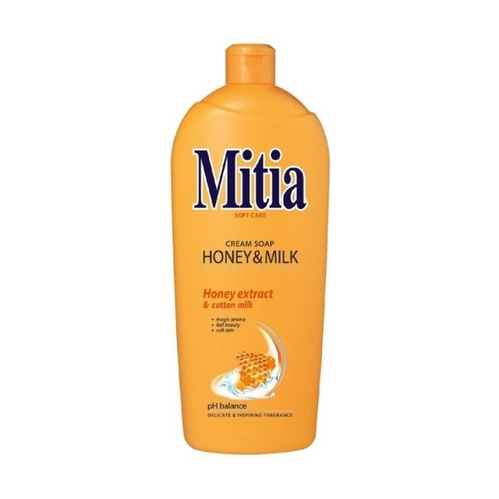 Tekuté mydlo Mitia 1000ml Honey and milk