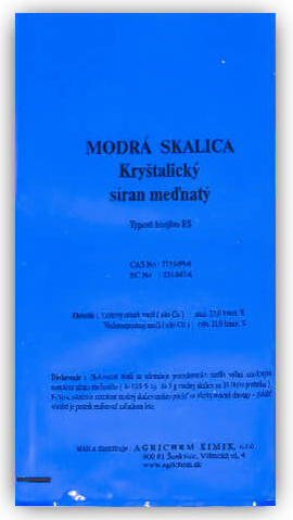 Síran meďnatý (modrá skalica) 500g
