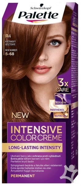 Palette Intensive colorcreme (R4) 5-68 farba na vlasy - Gaštanová