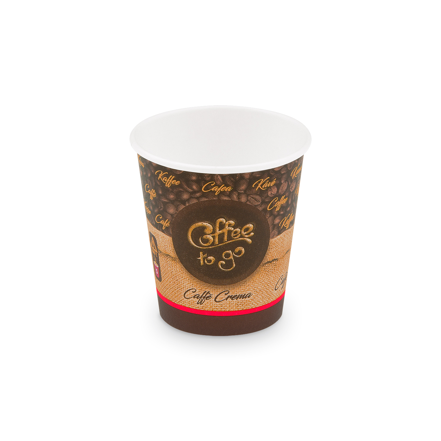 Pohár papierový coffe 200ml/73mm S (50ks)