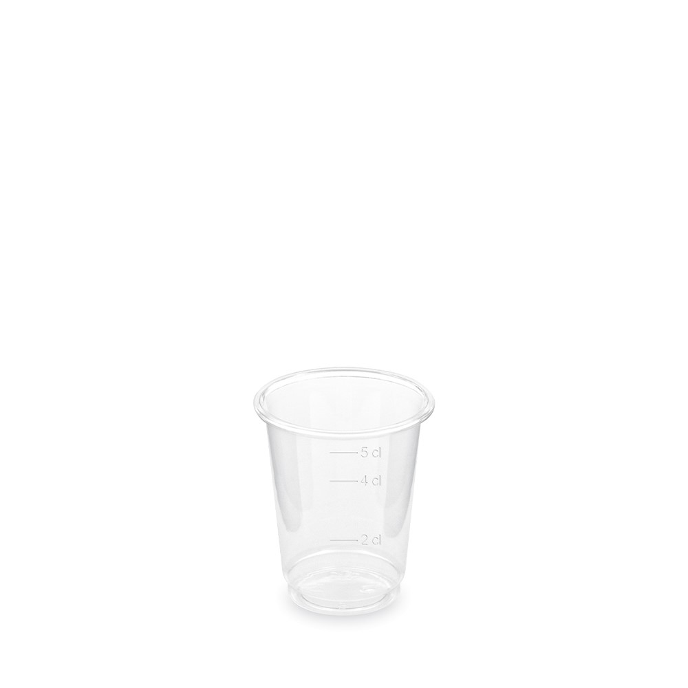 Pohár z PET plastový 2cl/4cl/5cl (40ks)