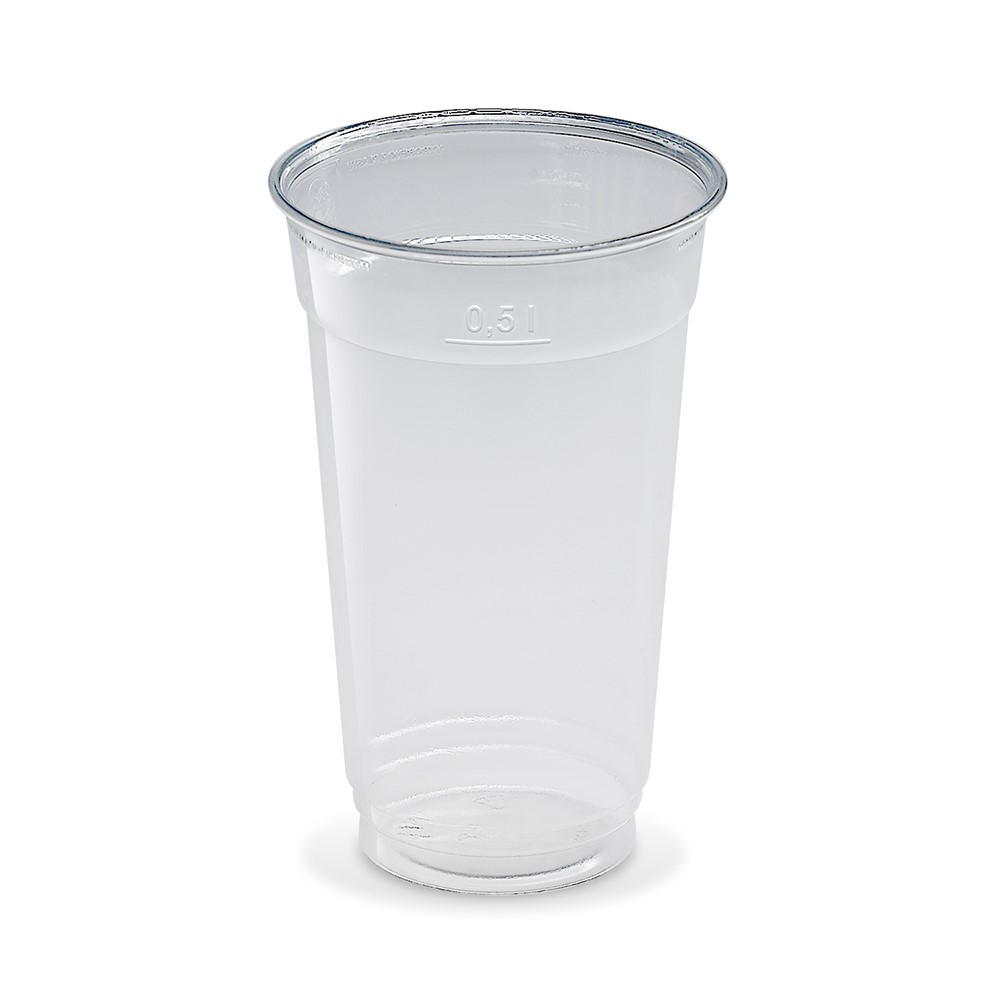 Pohár z PET plastový 0,5L (50ks)