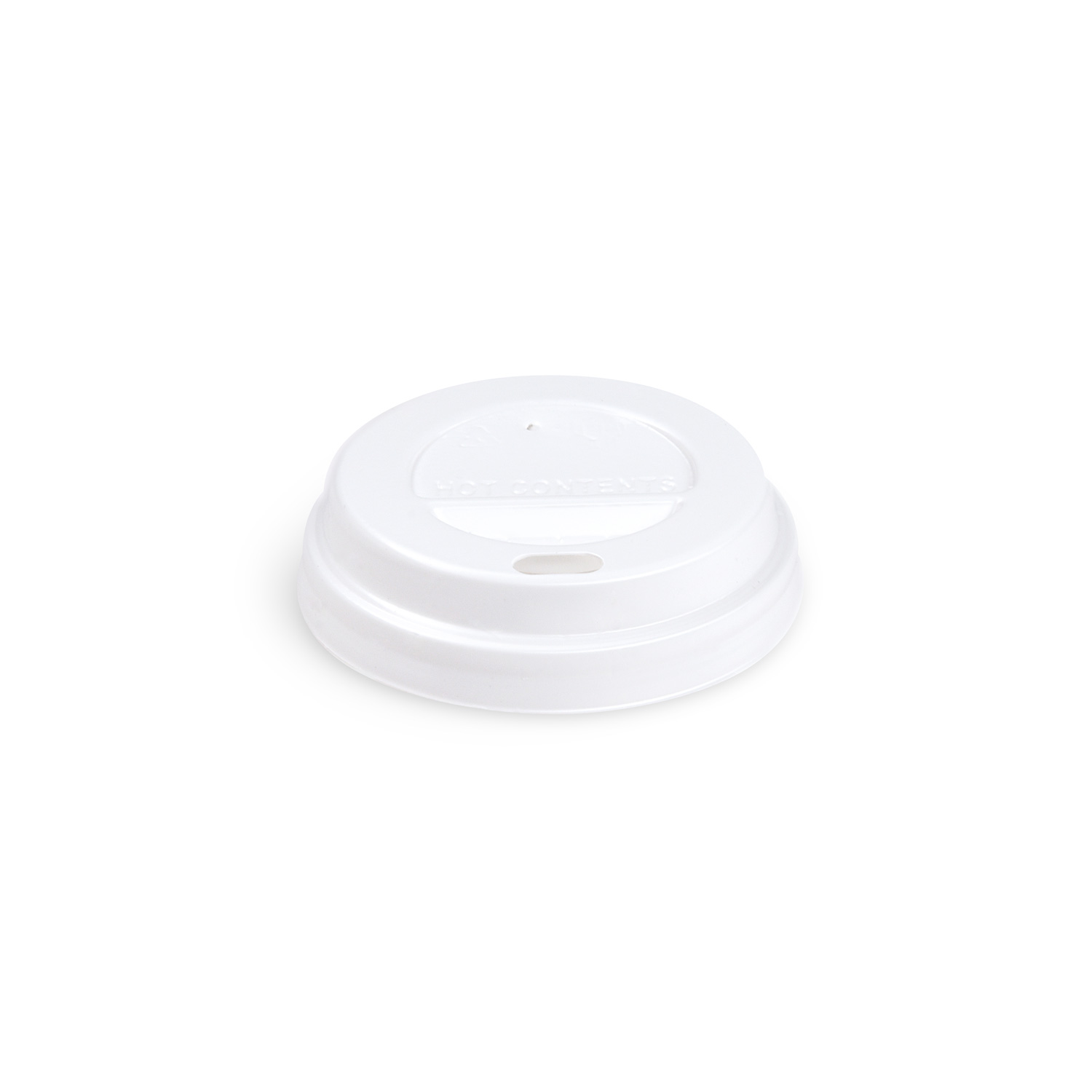 Viečko vypuklé biele 62mm (50ks)