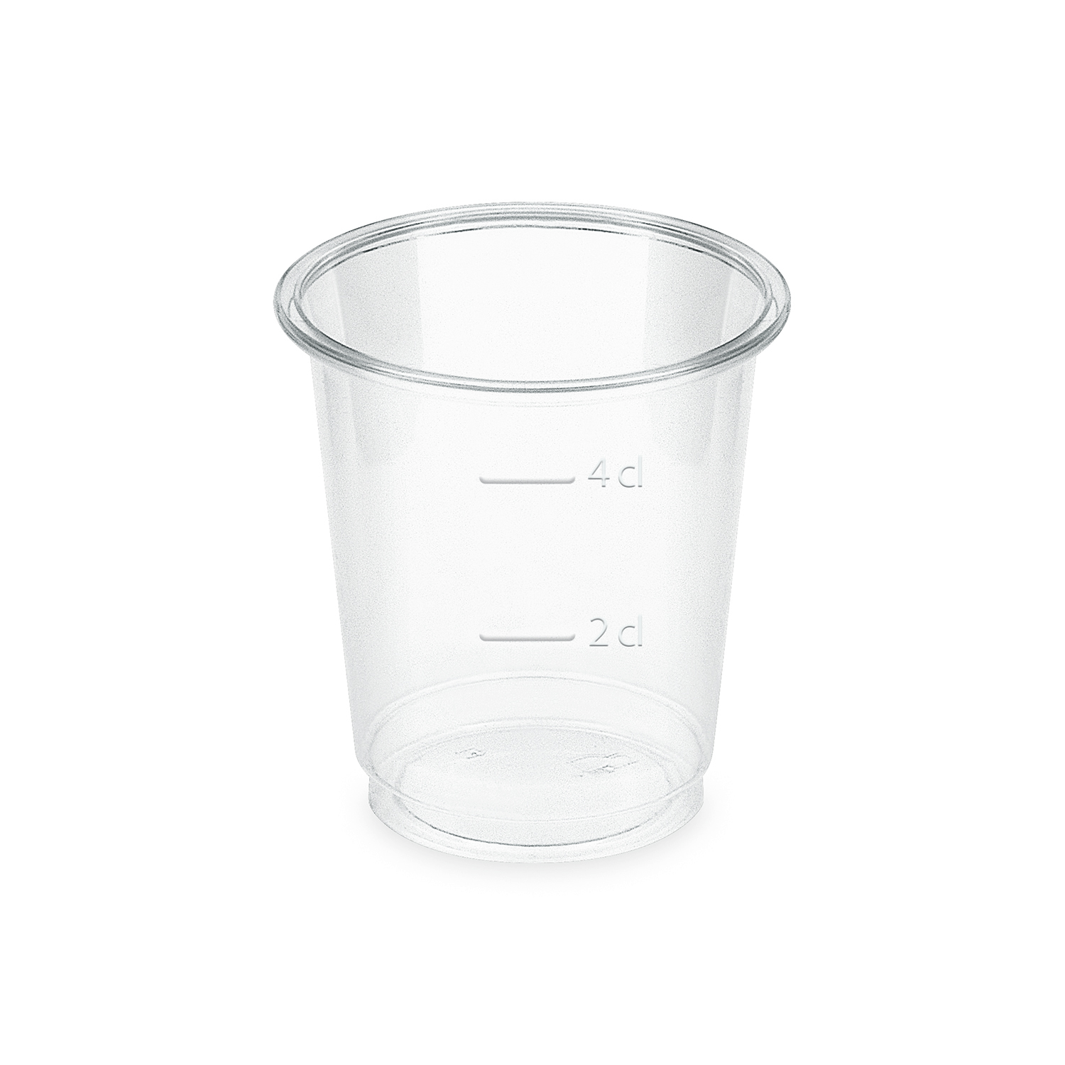 Pohár BIO plastový 2cl/4cl (40ks)