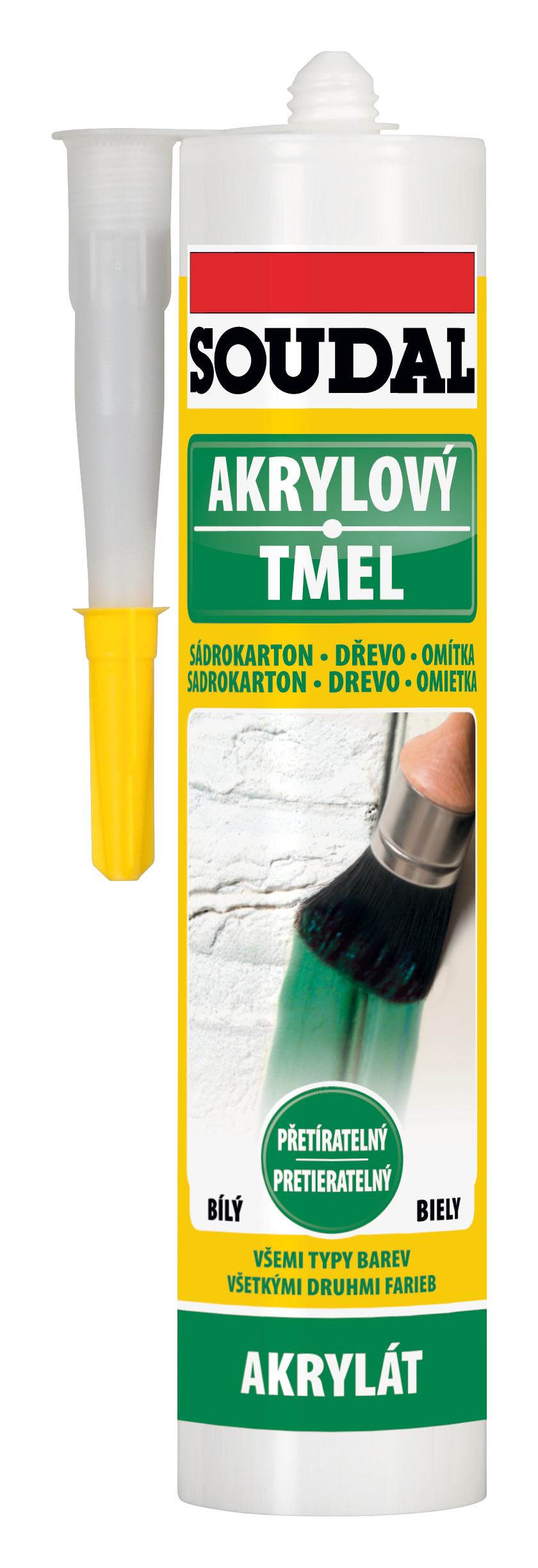 Soudal tmel akrylový 280ml