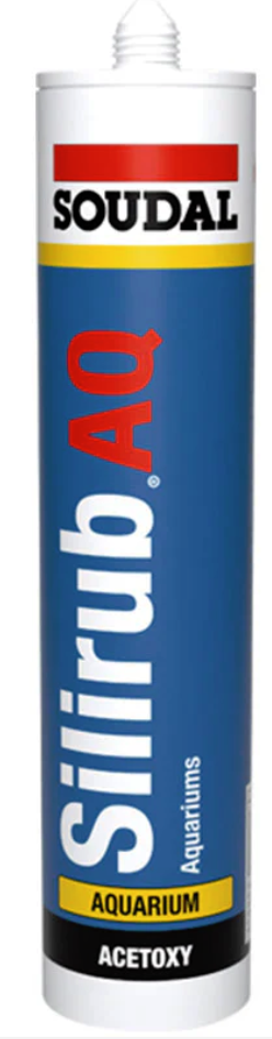Soudal tmel Silirub AQ čierny 310ml