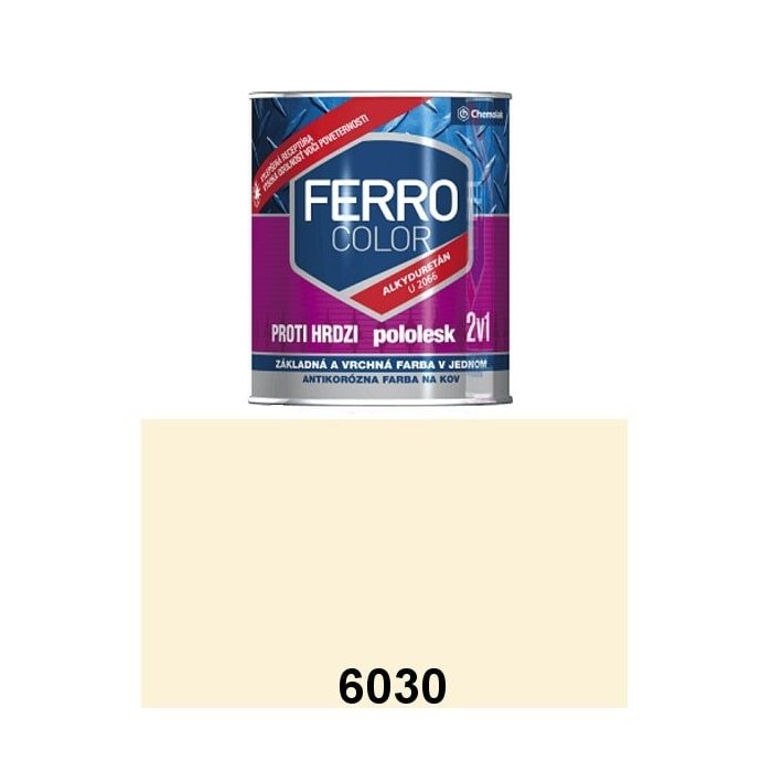 Ferrocolor 0,75l pololesk slonová kosť
