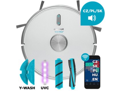 vr3205 roboticky vysavac s mopom 3 v 1 perfect clean laser uvc y wash i29970