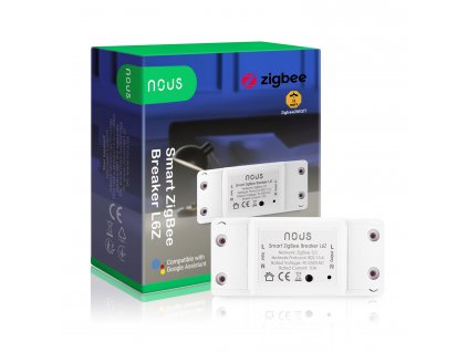 Nous L6Z Zigbee Smart prepínač 10A s meraním spotreby