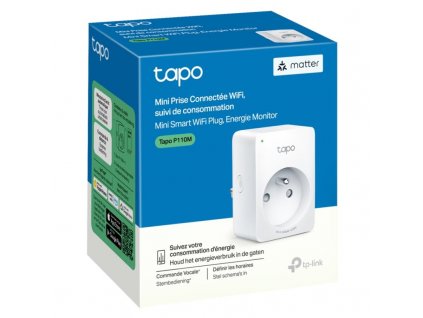 TP-LINK Tapo P110M, Mini Smart Wi-Fi zásuvka s meraním spotreby (Matter)