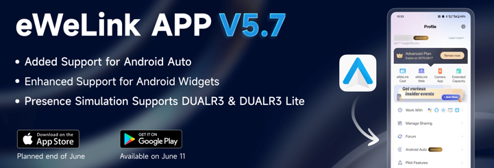 Co je nového v eWeLink App V5.7