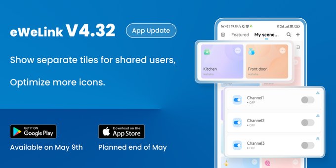 Čo je nové v eWeLink App V4.32
