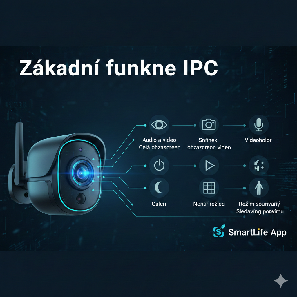 Všechny funkce Tuya a Smat Life kamer